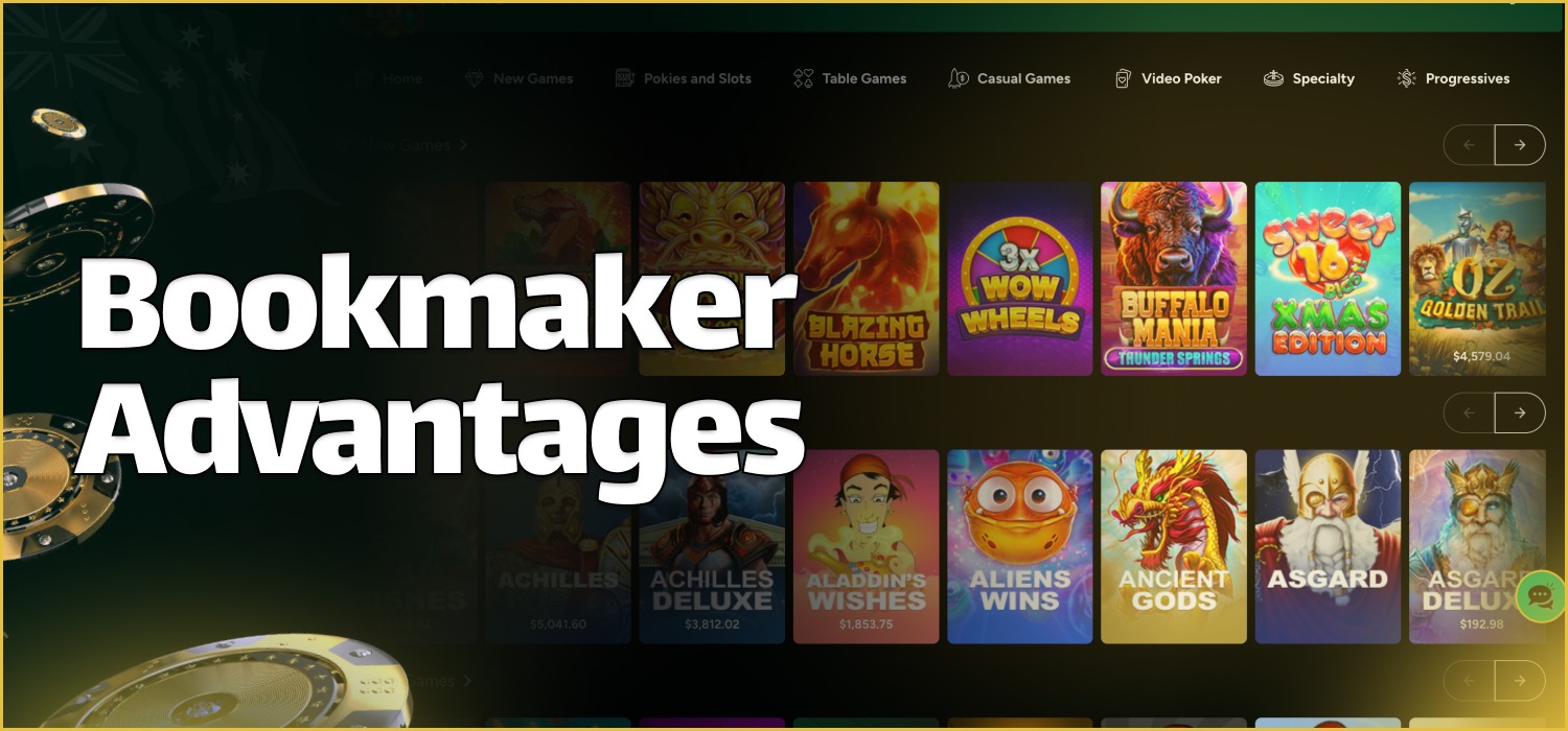 advantages of casino bookmaker platform
