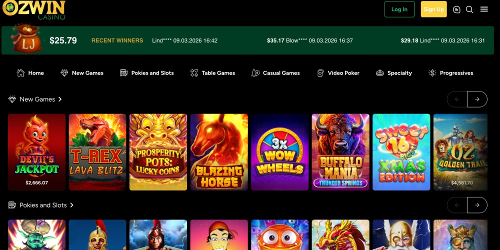 open the main website