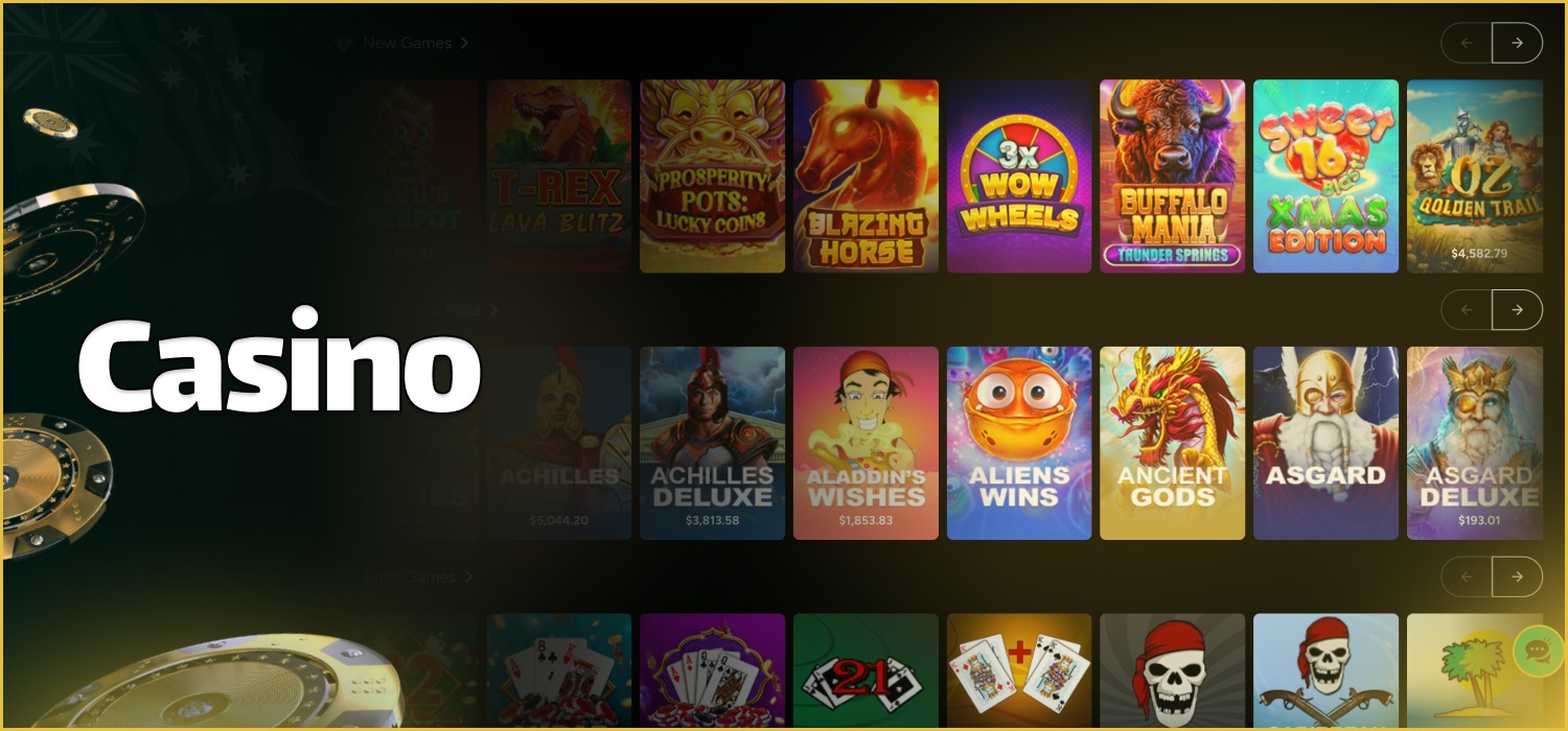 popular casino games on platform