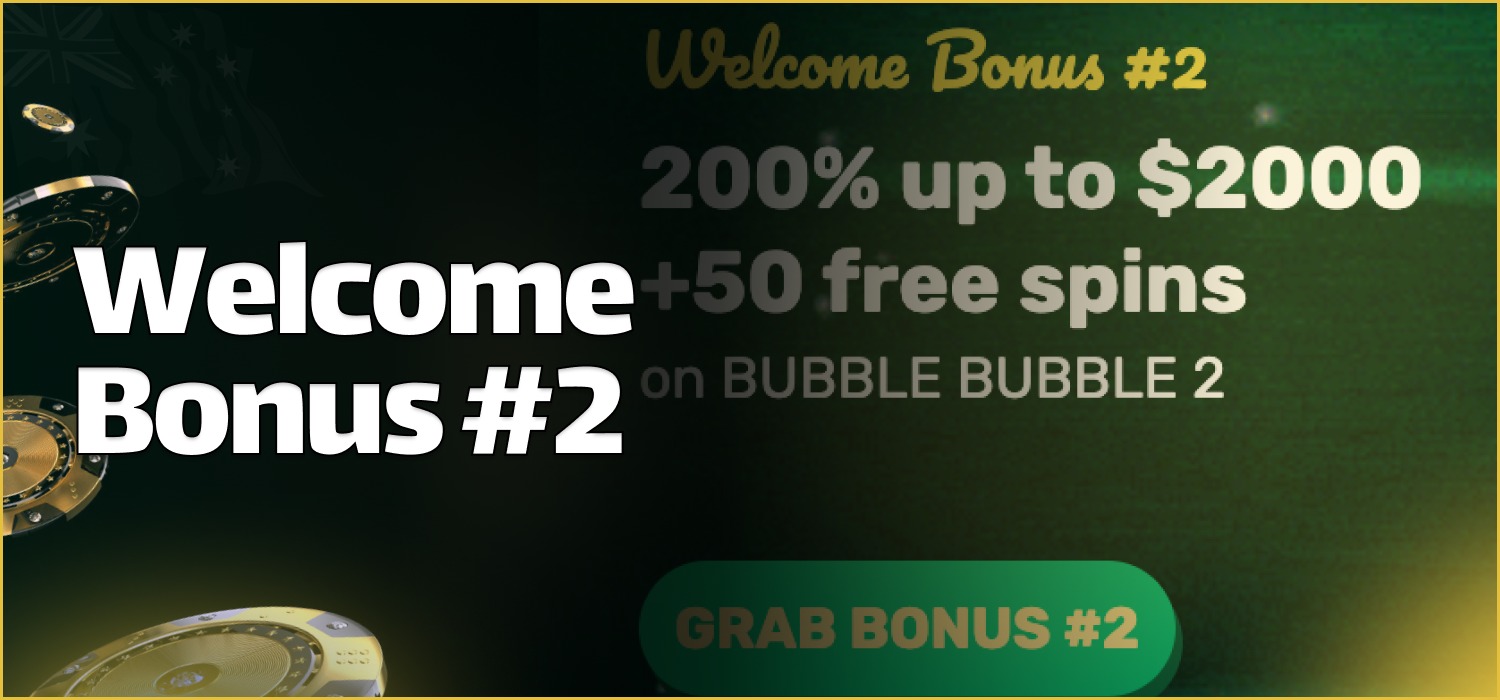 welcome bonus 2 for new players